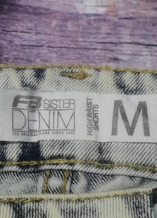Стильные шорты фирмы fb sister denim m6 фото