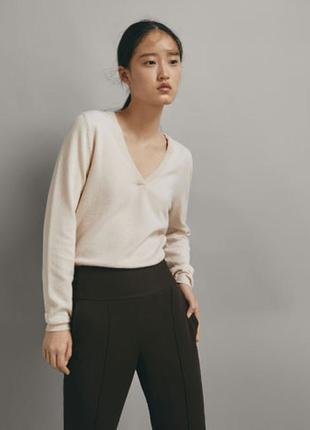 Кашеміровий пуловер massimo dutti