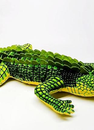 М'яка іграшка копиця "крокодил" зелений 100 см 22098-21 фото