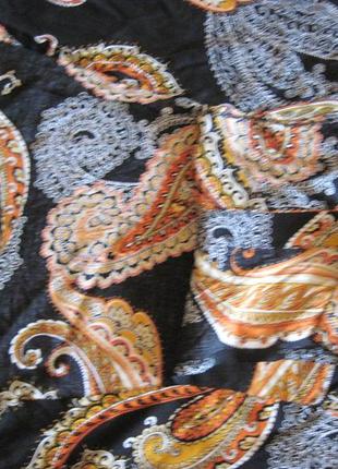 Новая летняя юбка с разрезами "dorothy perkins" р. 48 пояс - резинка7 фото