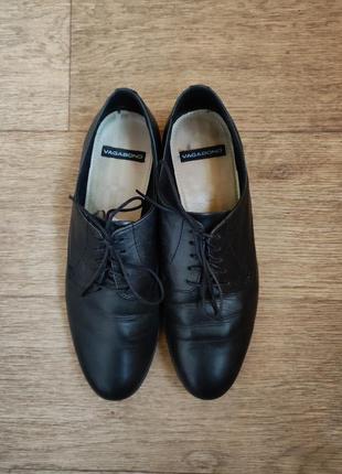 Женские кожаные туфли на шнурках, оксфорды, vagabond2 фото
