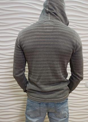 Толстовка свитер с капюшоном вязаный mzgz brand5 фото