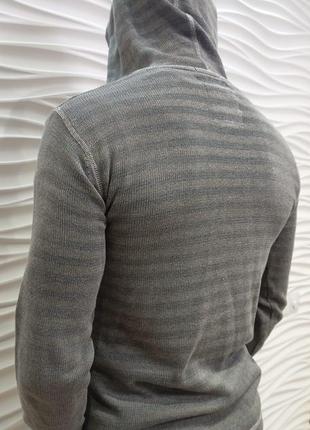 Толстовка свитер с капюшоном вязаный mzgz brand4 фото