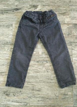 Утепленные брюки для мальчика 3-4 года