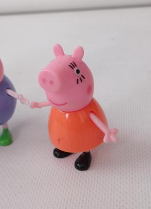 Семья мама и папа свинки пеппы. 3