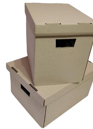 Коробка для переїзду із гофрокартону, навантаження до 20кг, 330*300*245 мм