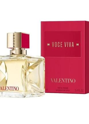 Парфумована вода для жінок valentino voce viva eau de parfum, 100 ml.