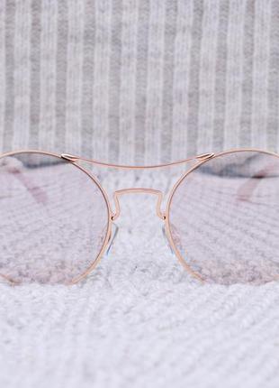 Красивые солнцезащитные очки с розовой линзой распродажа3 фото