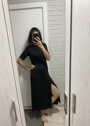 Нова чорна сукня weekday