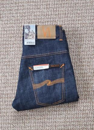 Nudie weans thin finn джинси slim fit оригінал (w30 l30) нові3 фото