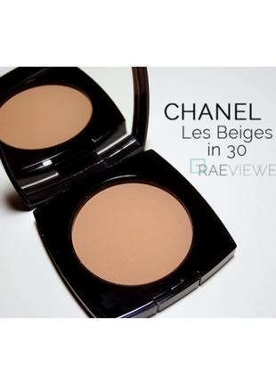 Компактная пудра chanel les beiges healthy glow sheer powder spf15/pa++3 фото