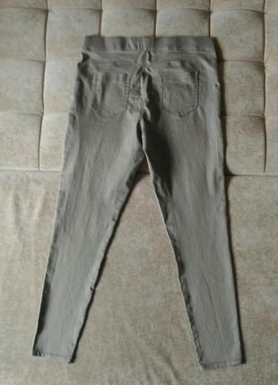 Джинсы denim &amp; Co женские бежевые летние пудровые размер 16