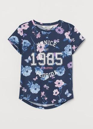 Футболка футболочка для девочки, футболка для дівчинки, 134 см, 140 см, h&m, hm