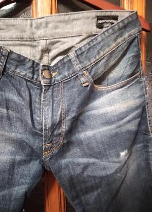 Фирменные джинсы armani.3 фото