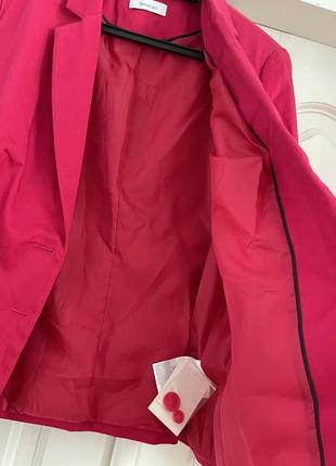 Пиджак красивого розового цвета3 фото