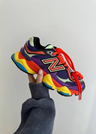 New balance 9060 prism purple premium, кросівки жіночі демісезонні нью беланс, кроссовки женские демисезонные