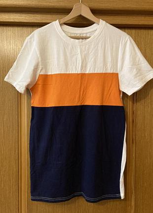 Футболка boohoo man, color block2 фото