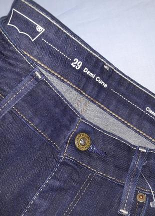 Джинсы джинси женские размер 29 44-46 / 10 стрейчевые levis curve3 фото