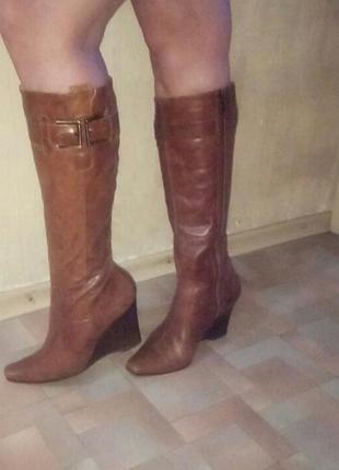 Сапоги кожаные next