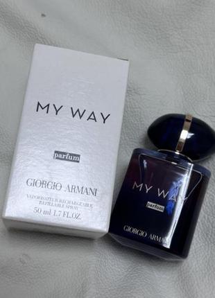 Духи для женщин giorgio armani my way parfum 50 мл.1 фото