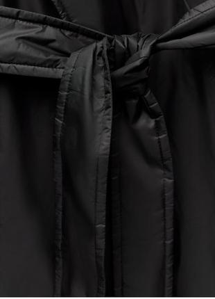 Плащ zara новая коллекция,длинная стеганая куртка8 фото