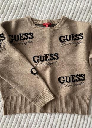 Тепленький светр guess1 фото