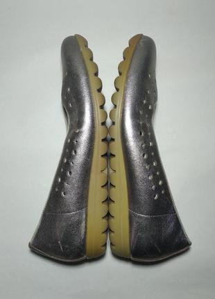 Ортопедичні туфлі, балетки waldlaufer luftpolster шкіряні, розмір 38/397 фото