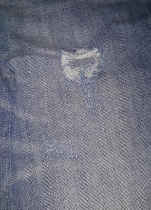 Джинсы джинси женские размер 50 / 16 не стрейчевые рваные хб8 фото