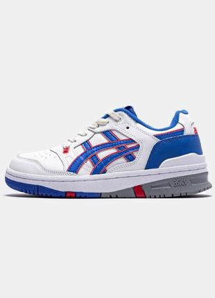 Мужские / женские кроссовки ассикс экс ex 89/ asics ex89 8 new york knicks яркие голубые синие/демисезонные / весенние, летние, осенние1 фото