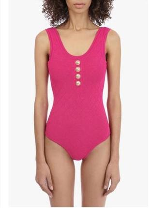 Боди из визкозы balmain. оригинал.
