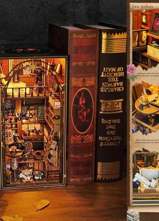 Бук нук книжный уголок волшебный дом миры book nook mira magic house m2311 diy румбокс