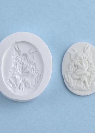 Силіконовий молд камея фея.