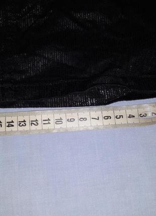 Джинсы джинси женские размер 48 / 14 стрейчевые черные новые под кожу8 фото