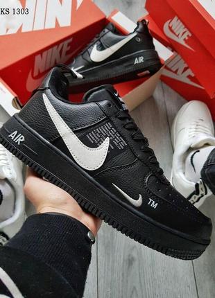 Зимние мужские кроссовки nike air force 1 07 mid lv8 low