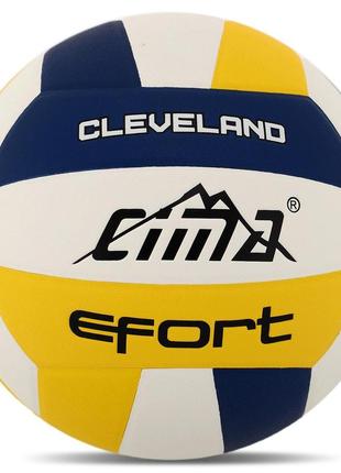 Мяч волейбольный клееный №5 cima efort cleveland vb-9025