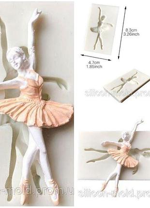 Силіконовий молд балерина.