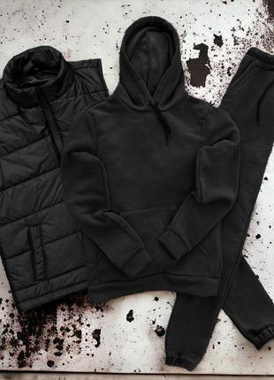 Комплект костюм+жилетка