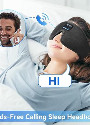 Bluetooth наушники для сна, маска для сна bluetooth 5.07 фото