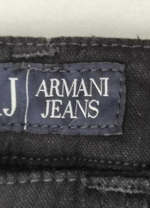 Armani jeans черные джинсы с льном sandro franchi arket max mara cucinelli marc cain стиль5 фото