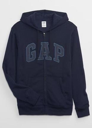 Толстовка чоловіча худи на блискавці gap оригінал