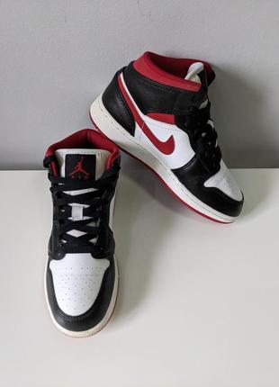 ❗️❗️❗️кроссовки женские nike air jordan 1 mid women's elite shoes 36 р. оригинал8 фото