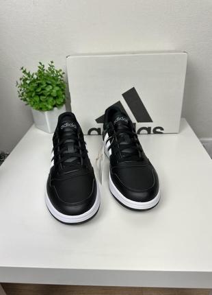 Чоловічі кросівки adidas hoops low нові оригінал чорні2 фото