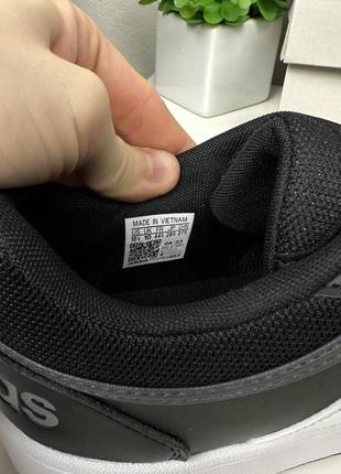 Чоловічі кросівки adidas hoops low нові оригінал чорні6 фото