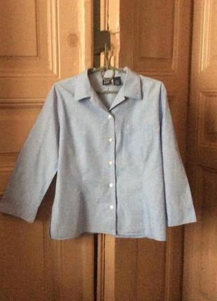 Сорочка ніжно блакитна gap в чудовому стані