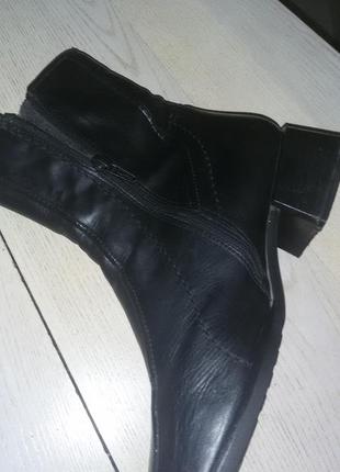 Кожаные ботинки, утепленные, бренда bianco размер 39 (25.7 см)5 фото