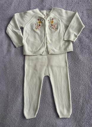 Вʼязаний костюм c&a, zara, hm