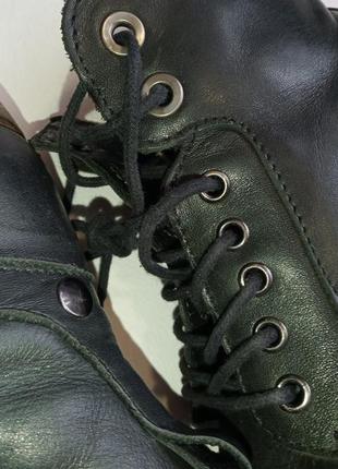 Натуральная кожа ботинки p -3610 фото