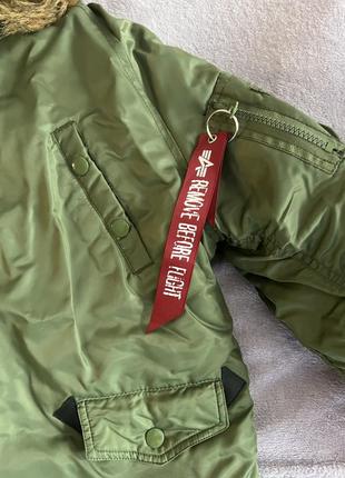 Зимняя куртка alpha industries6 фото