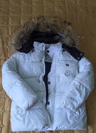 Зимовий комплект moncler (оригінал) на 4-5р. унісекс.2 фото