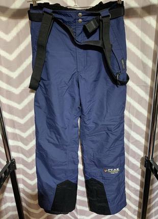 Брюки зимние! peak gore-tex не проматывают snowboard pants хорошее состояние m 40